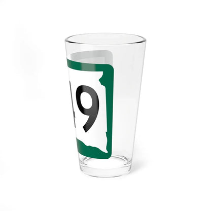 SD 249 (South Dakota) (Road Sign) Pint Glass 16oz - Go Mug Yourself