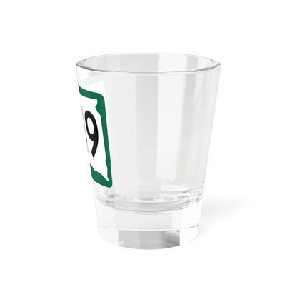 SD 249 (South Dakota) (Road Sign) Shot Glass 1.5oz - Go Mug Yourself