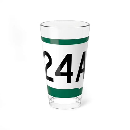 SD 24A (South Dakota) (Road Sign) Pint Glass 16oz 16oz - Go Mug Yourself