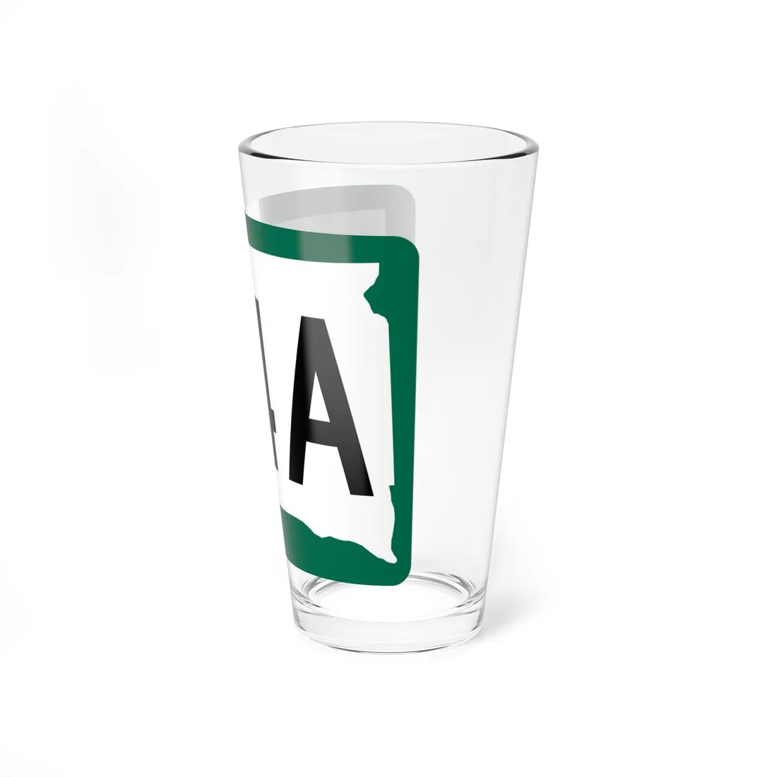 SD 24A (South Dakota) (Road Sign) Pint Glass 16oz - Go Mug Yourself