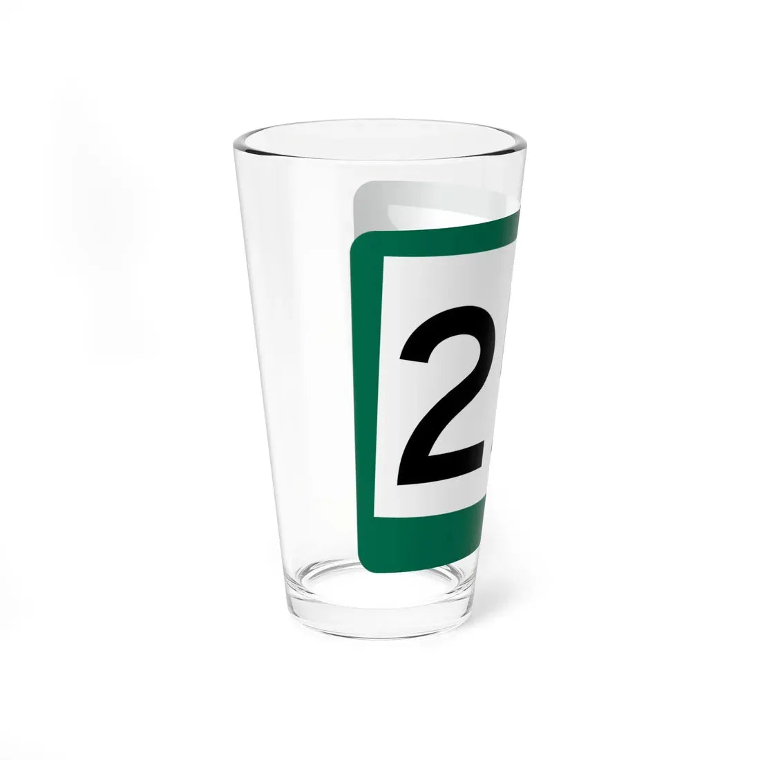 SD 251 (South Dakota) (Road Sign) Pint Glass 16oz - Go Mug Yourself