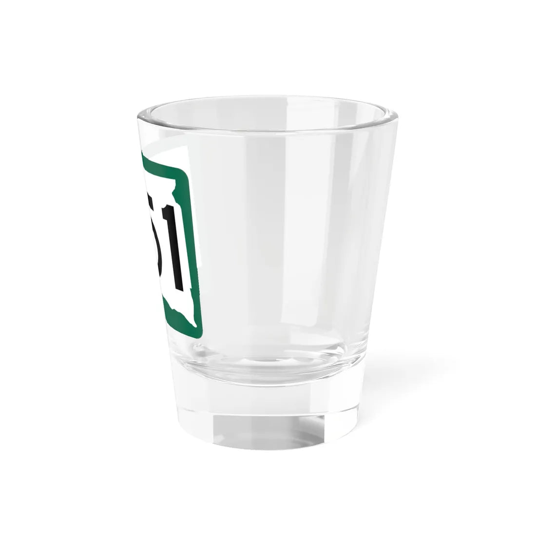 SD 251 (South Dakota) (Road Sign) Shot Glass 1.5oz - Go Mug Yourself