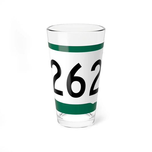 SD 262 (South Dakota) (Road Sign) Pint Glss 16oz 16oz - Go Mug Yourself