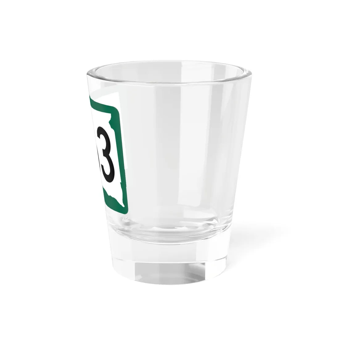SD 263 (South Dakota) (Road Sign) Shot Glass 1.5oz - Go Mug Yourself