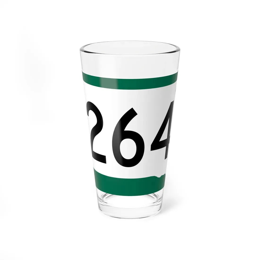 SD 264 (South Dakota) (Road Sign) Pint Glass 16oz 16oz - Go Mug Yourself