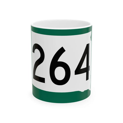SD 264 (South Dakota) (Road Sign) White Coffee Mug 11oz - Go Mug Yourself