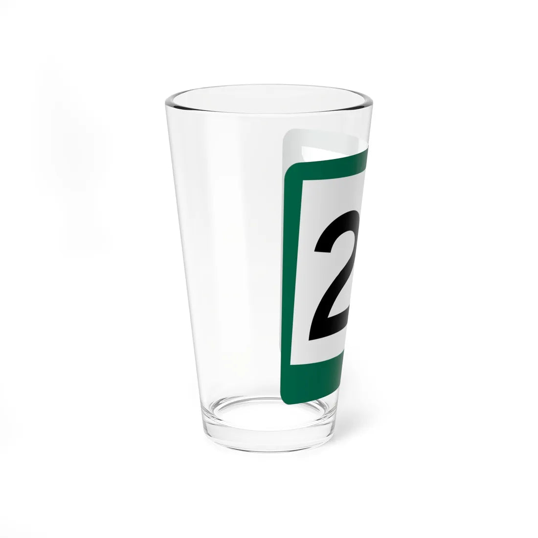 SD 27 (South Dakota) (Road Sign) Pint Glass 16oz - Go Mug Yourself
