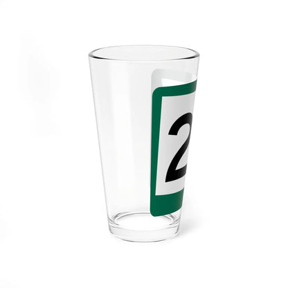 SD 27 (South Dakota) (Road Sign) Pint Glass 16oz - Go Mug Yourself