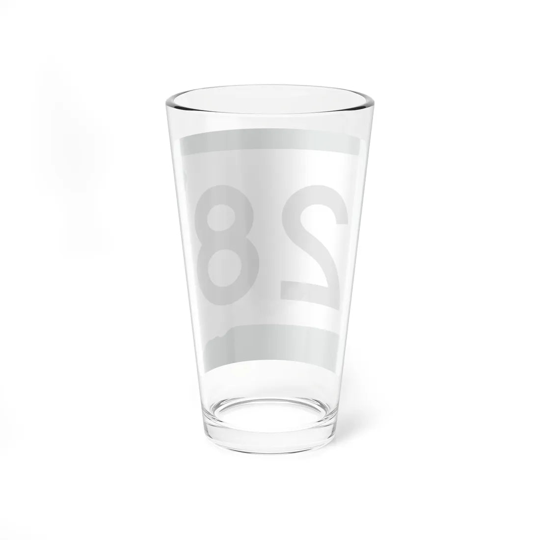 SD 28 (South Dakota) (Road Sign) Pint Glass 16oz - Go Mug Yourself