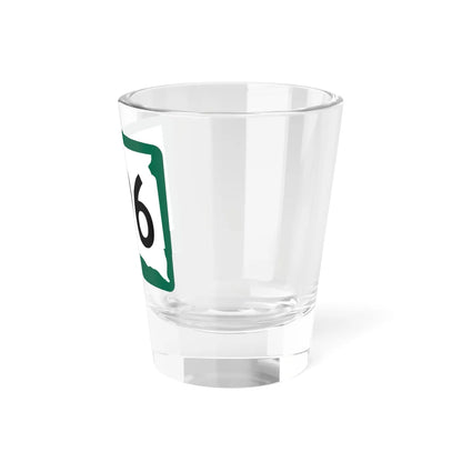 SD 296 (South Dakota) (Road Sign) Shot Glass 1.5oz - Go Mug Yourself