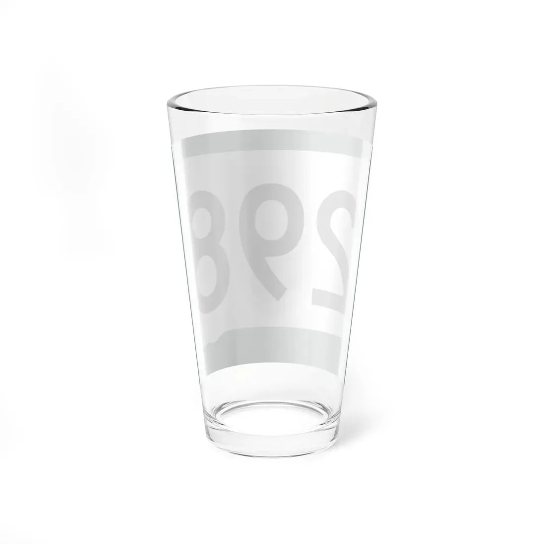 SD 298 (South Dakota) (Road Sign) Pint Glass 16oz - Go Mug Yourself
