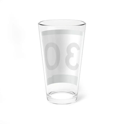 SD 30 (South Dakota) (Road Sign) Pint Glass 16oz - Go Mug Yourself