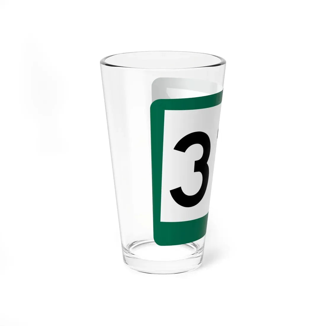 SD 314 (South Dakota) (Road Sign) Pint Glass 16oz - Go Mug Yourself