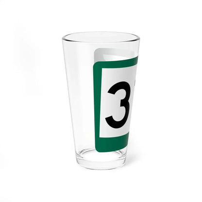 SD 314 (South Dakota) (Road Sign) Pint Glass 16oz - Go Mug Yourself