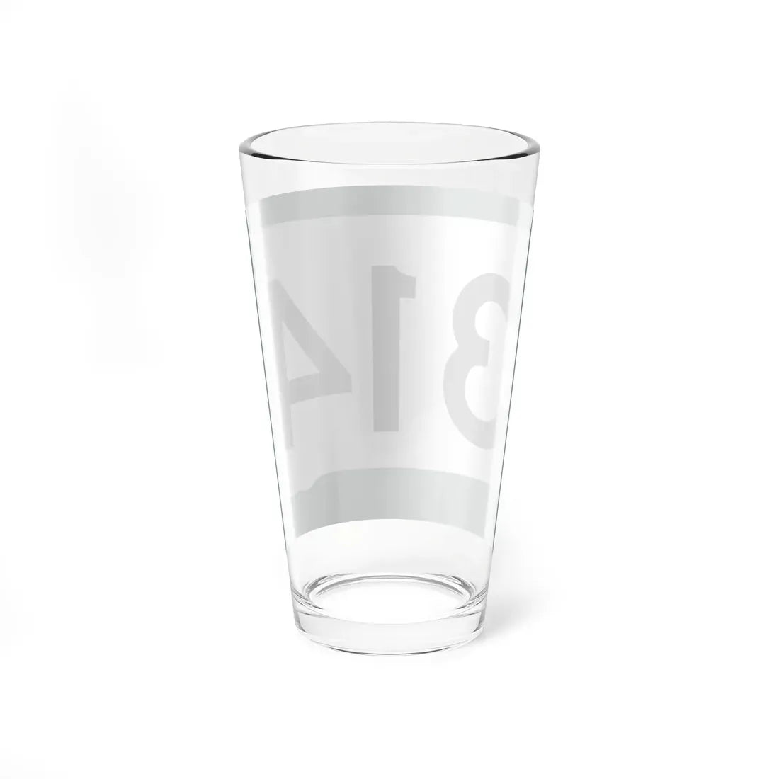 SD 314 (South Dakota) (Road Sign) Pint Glass 16oz - Go Mug Yourself