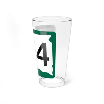 SD 314 (South Dakota) (Road Sign) Pint Glass 16oz - Go Mug Yourself