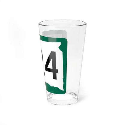 SD 324 (South Dakota) (Road Sign) Pint Glass 16oz - Go Mug Yourself