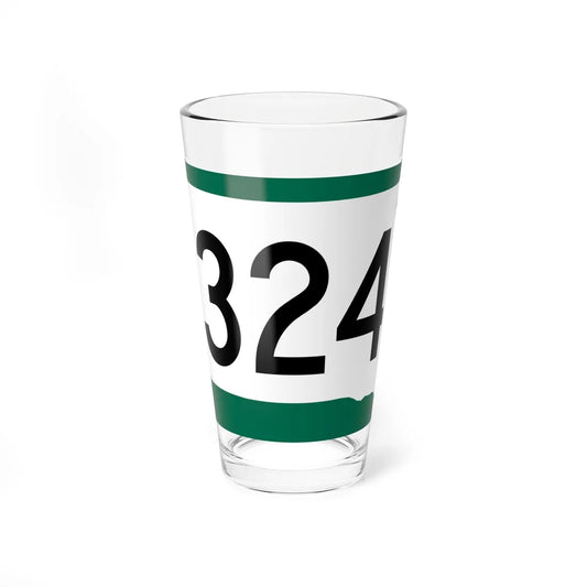 SD 324 (South Dakota) (Road Sign) Pint Glss 16oz 16oz - Go Mug Yourself
