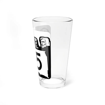 SD 35 1960 (South Dakota) (Road Sign) Pint Glass 16oz - Go Mug Yourself