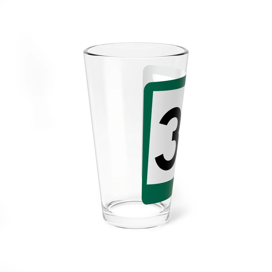 SD 35 (South Dakota) (Road Sign) Pint Glass 16oz - Go Mug Yourself