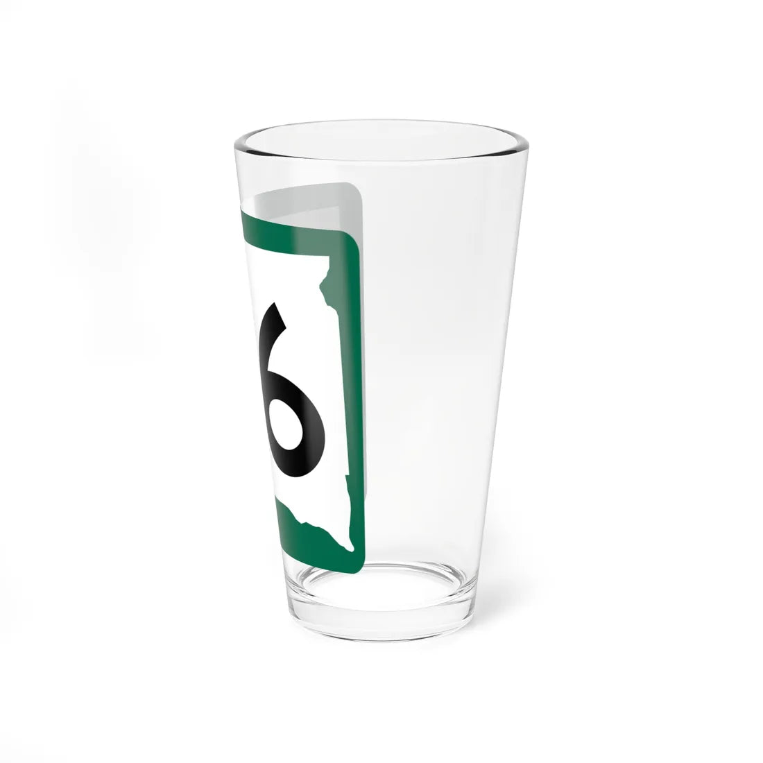 SD 36 (South Dakota) (Road Sign) Pint Glass 16oz - Go Mug Yourself