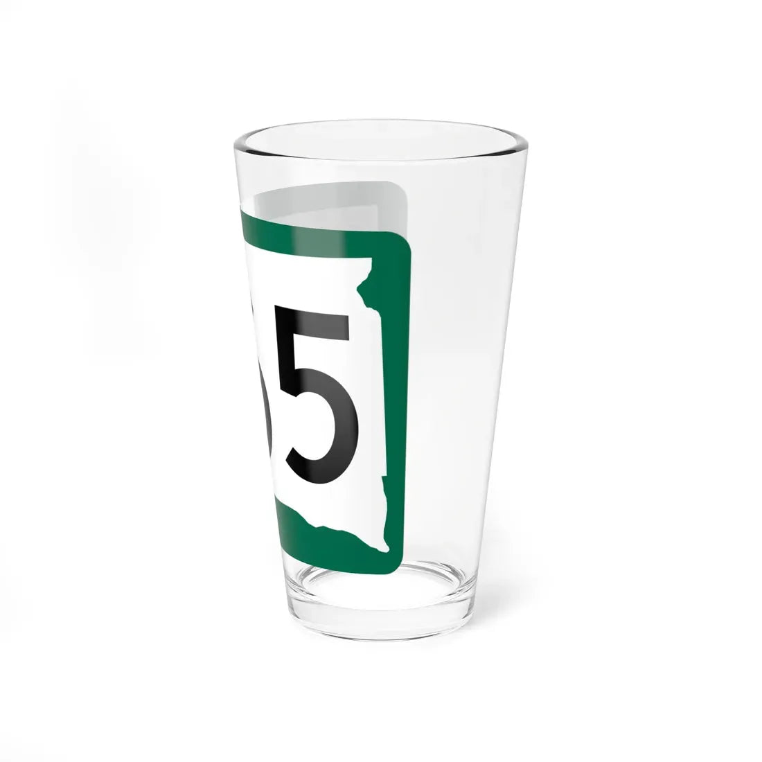SD 365 (South Dakota) (Road Sign) Pint Glass 16oz - Go Mug Yourself