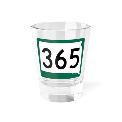 SD 365 (South Dakota) (Road Sign) Shot Glass 1.5oz 1.5oz - Go Mug Yourself