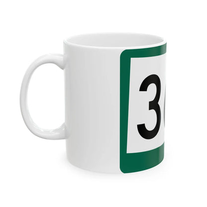 SD 365 (South Dakota) (Road Sign) White Coffee Mug - Go Mug Yourself