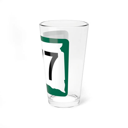 SD 377 (South Dakota) (Road Sign) Pint Glass 16oz - Go Mug Yourself