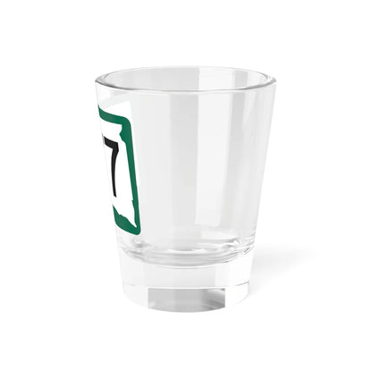 SD 377 (South Dakota) (Road Sign) Shot Glass 1.5oz - Go Mug Yourself