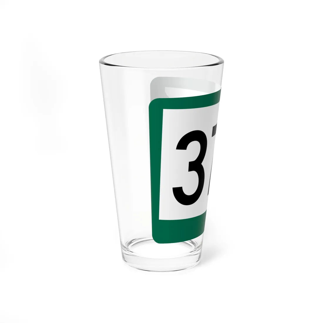 SD 37A (South Dakota) (Road Sign) Pint Glass 16oz - Go Mug Yourself