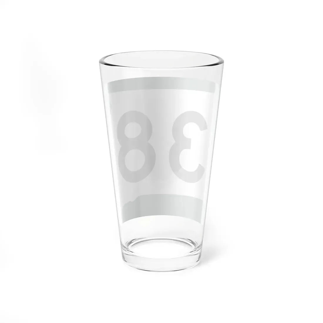 SD 38 (South Dakota) (Road Sign) Pint Glass 16oz - Go Mug Yourself