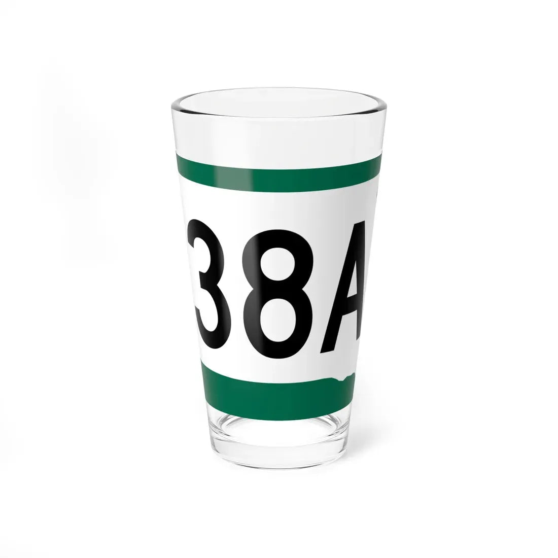 SD 38A (South Dakota) (Road Sign) Pint Glass 16oz 16oz - Go Mug Yourself