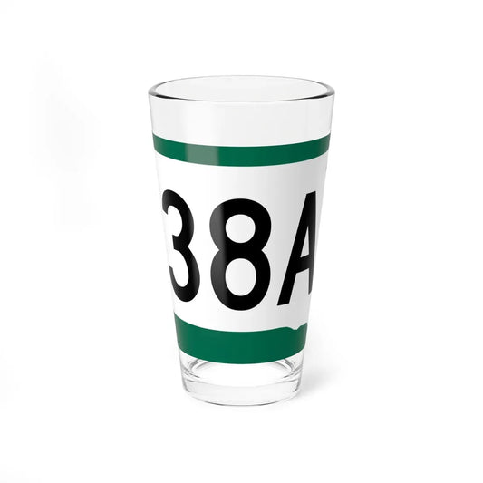 SD 38A (South Dakota) (Road Sign) Pint Glass 16oz 16oz - Go Mug Yourself