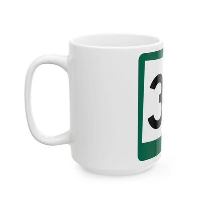 SD 39 (South Dakota) (Road Sign) White Coffee Mug - Go Mug Yourself