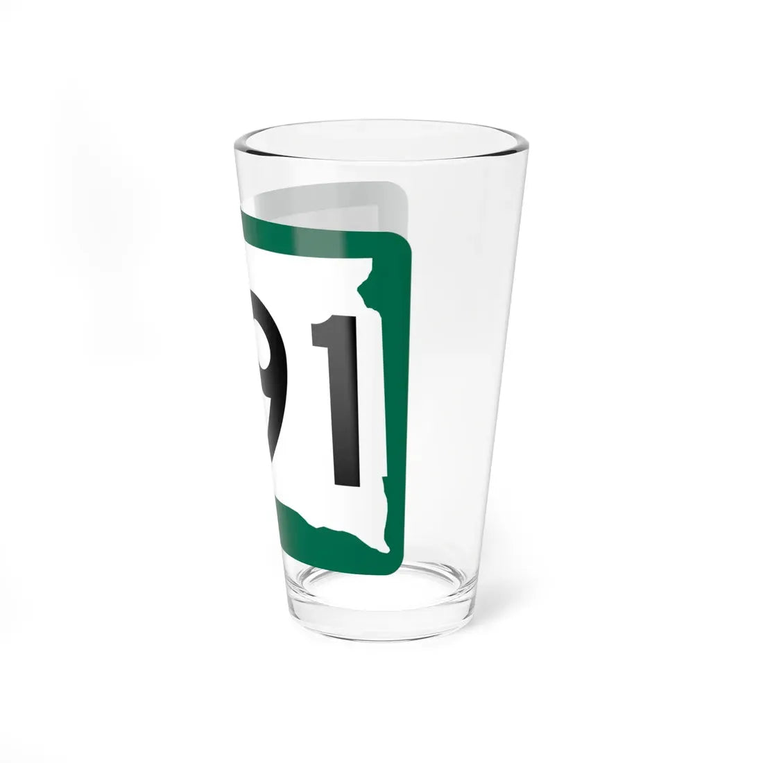 SD 391 (South Dakota) (Road Sign) Pint Glass 16oz - Go Mug Yourself