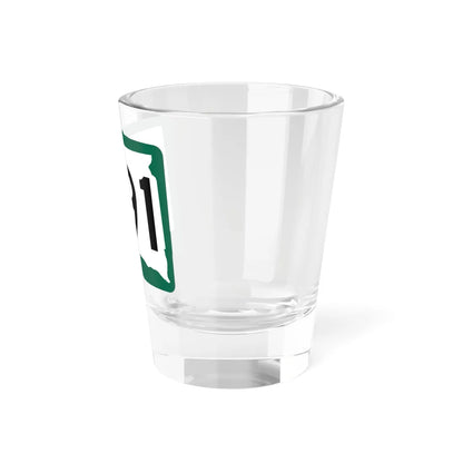 SD 391 (South Dakota) (Road Sign) Shot Glass 1.5oz - Go Mug Yourself