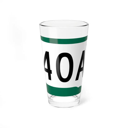 SD 40A (South Dakota) (Road Sign) Pint Glass 16oz 16oz - Go Mug Yourself