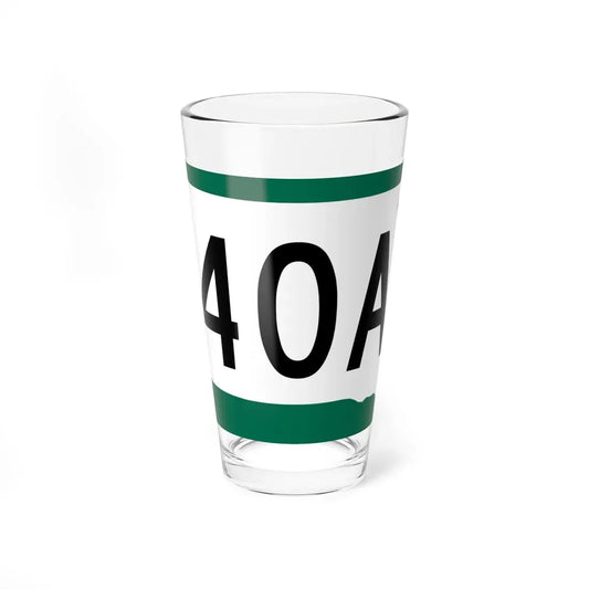 SD 40A (South Dakota) (Road Sign) Pint Glass 16oz 16oz - Go Mug Yourself