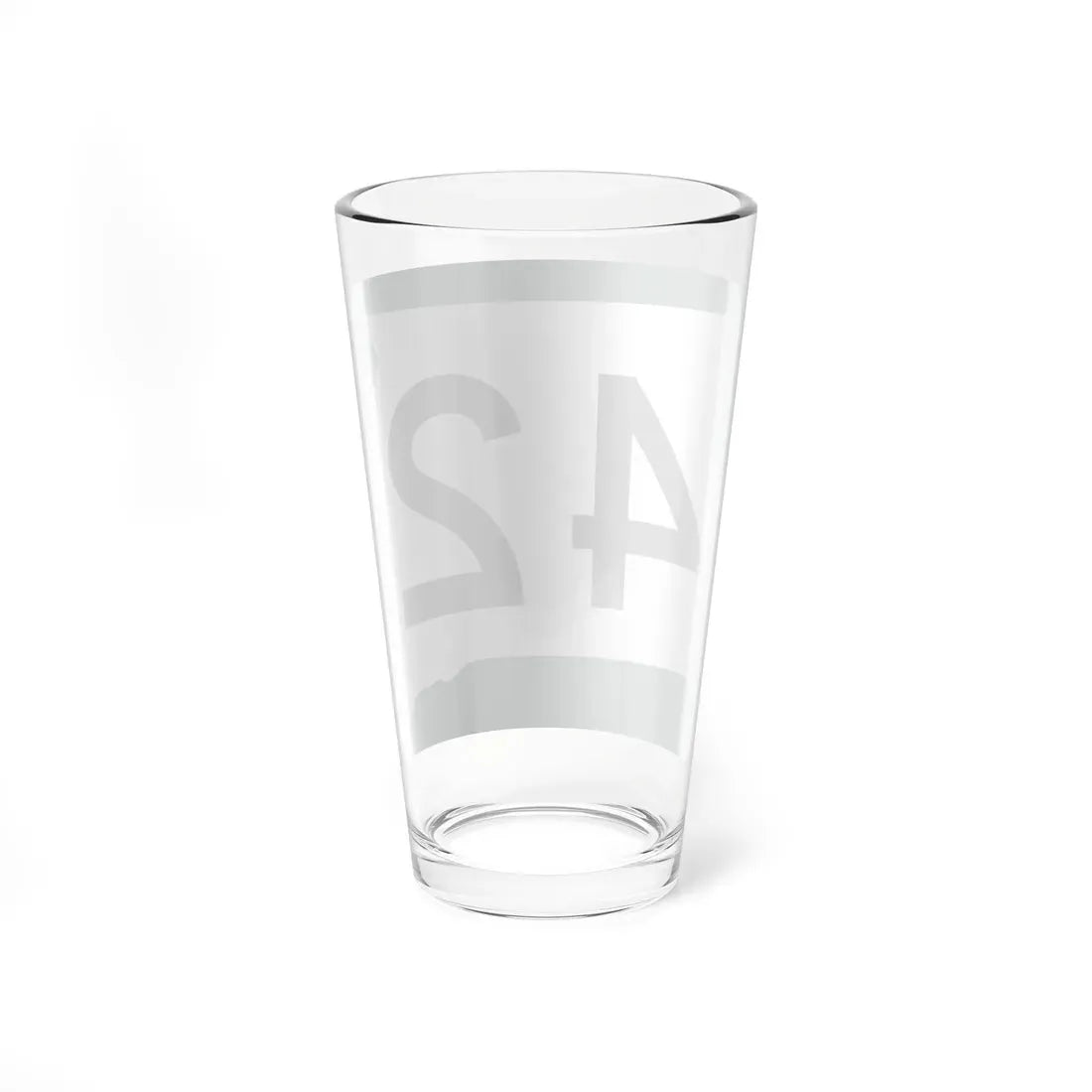 SD 42 (South Dakota) (Road Sign) Pint Glass 16oz - Go Mug Yourself