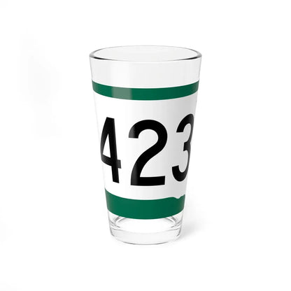 SD 423 (South Dakota) (Road Sign) Pint Glass 16oz 16oz - Go Mug Yourself