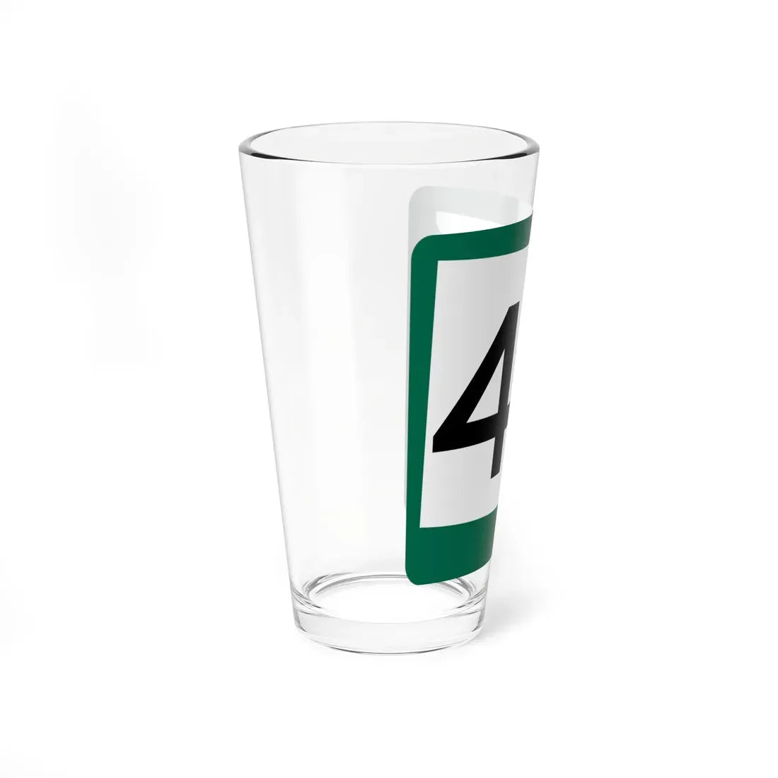 SD 43 (South Dakota) (Road Sign) Pint Glass 16oz - Go Mug Yourself