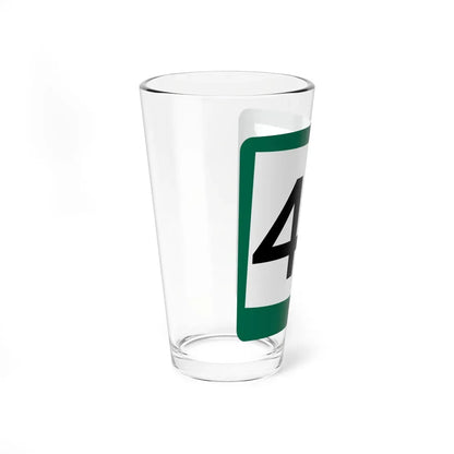SD 43 (South Dakota) (Road Sign) Pint Glass 16oz - Go Mug Yourself