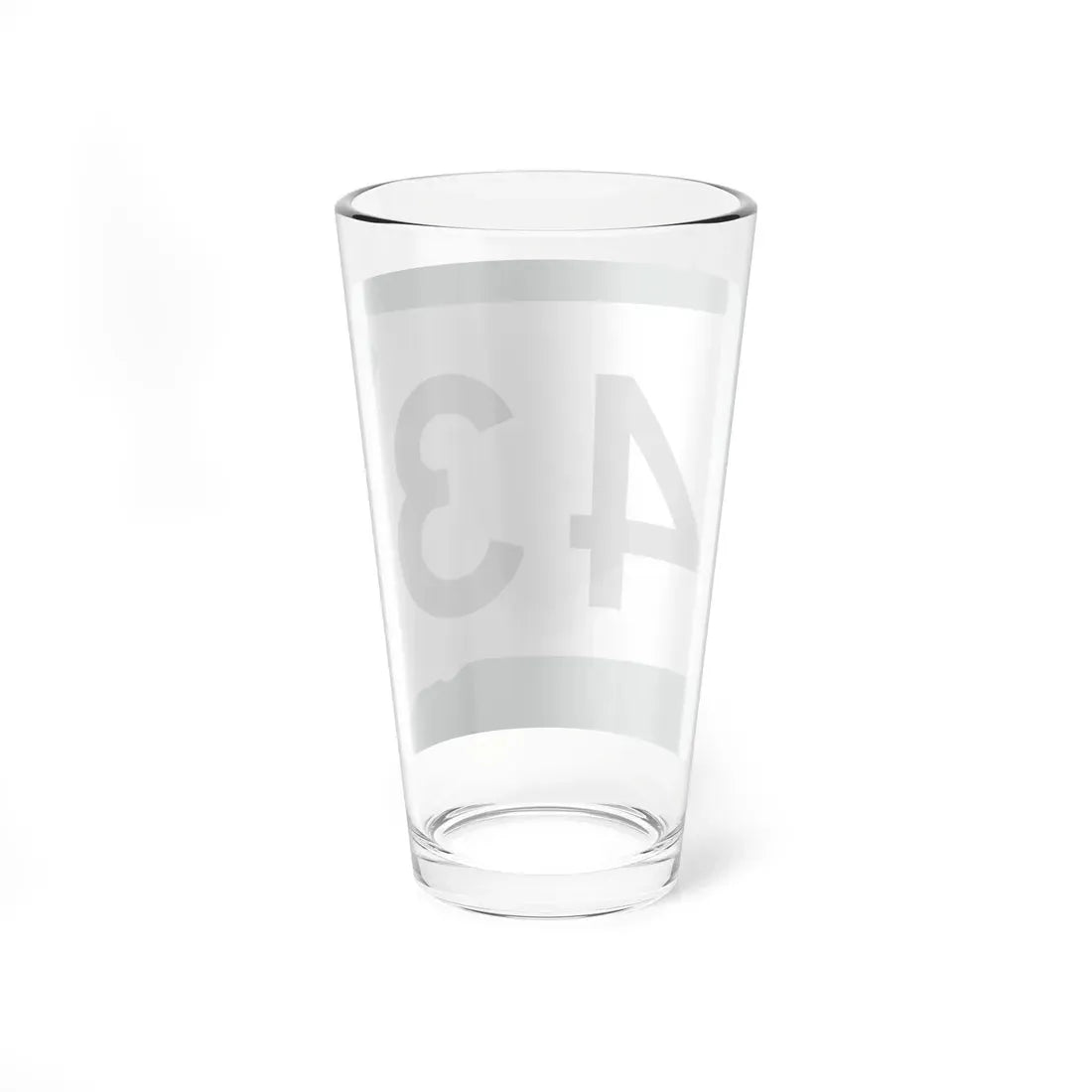 SD 43 (South Dakota) (Road Sign) Pint Glass 16oz - Go Mug Yourself