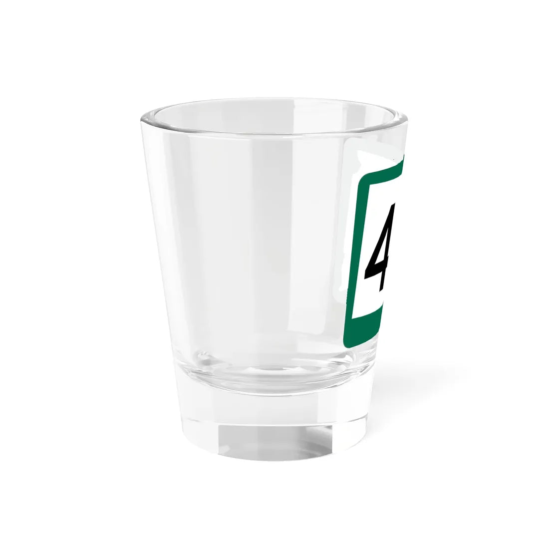 SD 435 (South Dakota) (Road Sign) Shot Glass 1.5oz - Go Mug Yourself