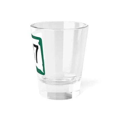 SD 437 (South Dakota) (Road Sign) Shot Glass 1.5oz - Go Mug Yourself