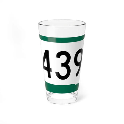 SD 439 (South Dakota) (Road Sign) Pint Glass 16oz 16oz - Go Mug Yourself