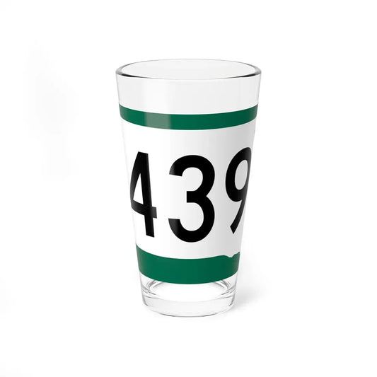 SD 439 (South Dakota) (Road Sign) Pint Glass 16oz 16oz - Go Mug Yourself