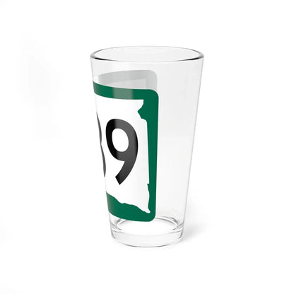 SD 439 (South Dakota) (Road Sign) Pint Glass 16oz - Go Mug Yourself