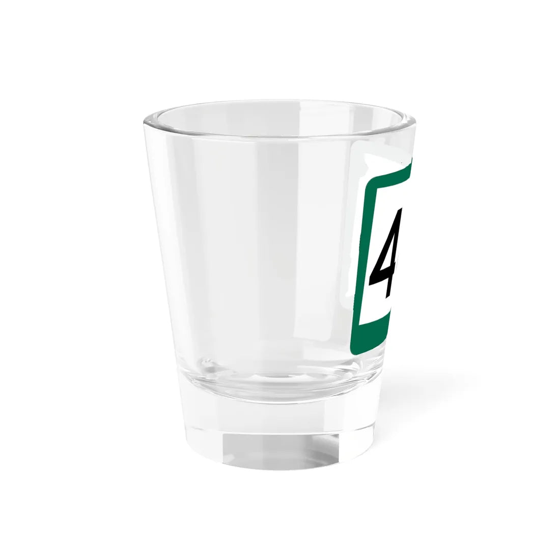 SD 443 (South Dakota) (Road Sign) Shot Glass 1.5oz - Go Mug Yourself